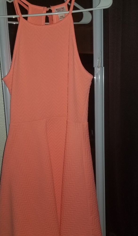 Peach dress